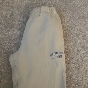brandy melville john galt san francisco sweatpants